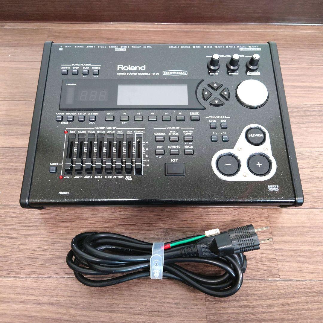 美品 Roland TD-30 最新 Ver.1.13 音源 モジュール