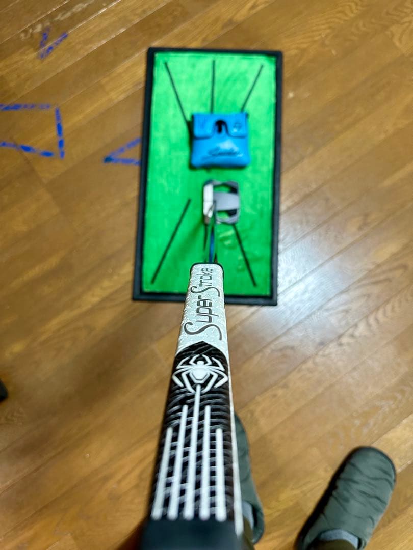 Spider パター ZT ゼロトルク 青/黒 ヘッドカバー付き