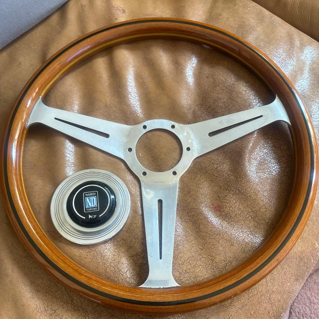 Nardi ND ステアリングホイール　当時物
