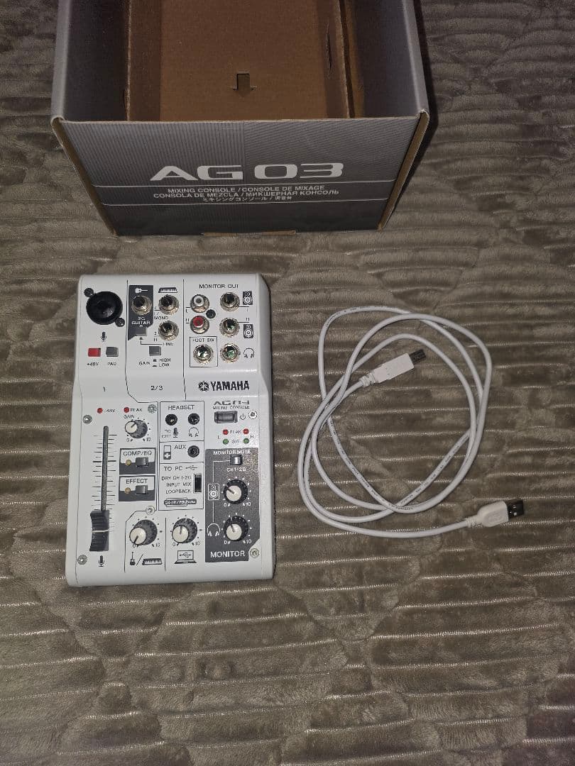 「メイメイさん専用」YAMAHA AG03 オーディオインターフェース