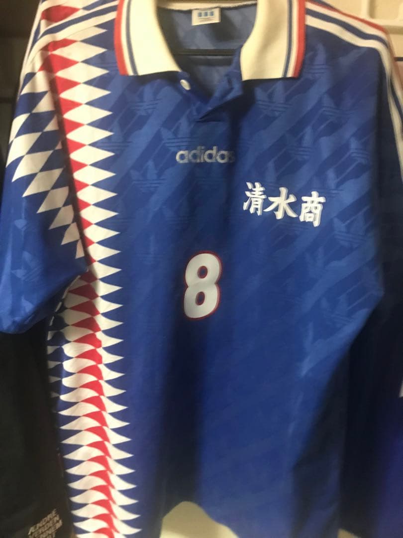 清水商業　半袖　No8