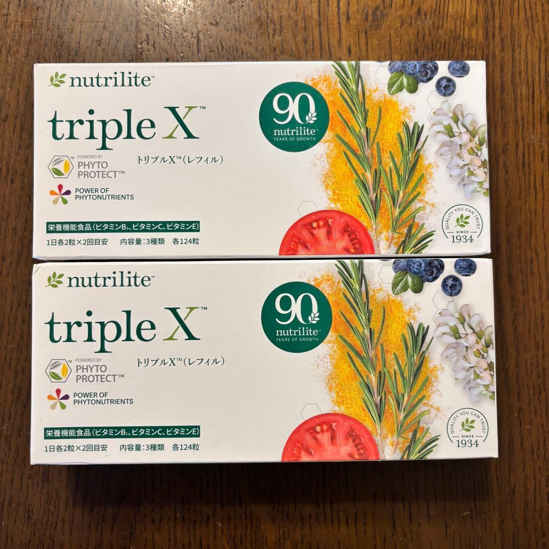 nutrilite triple X 124粒