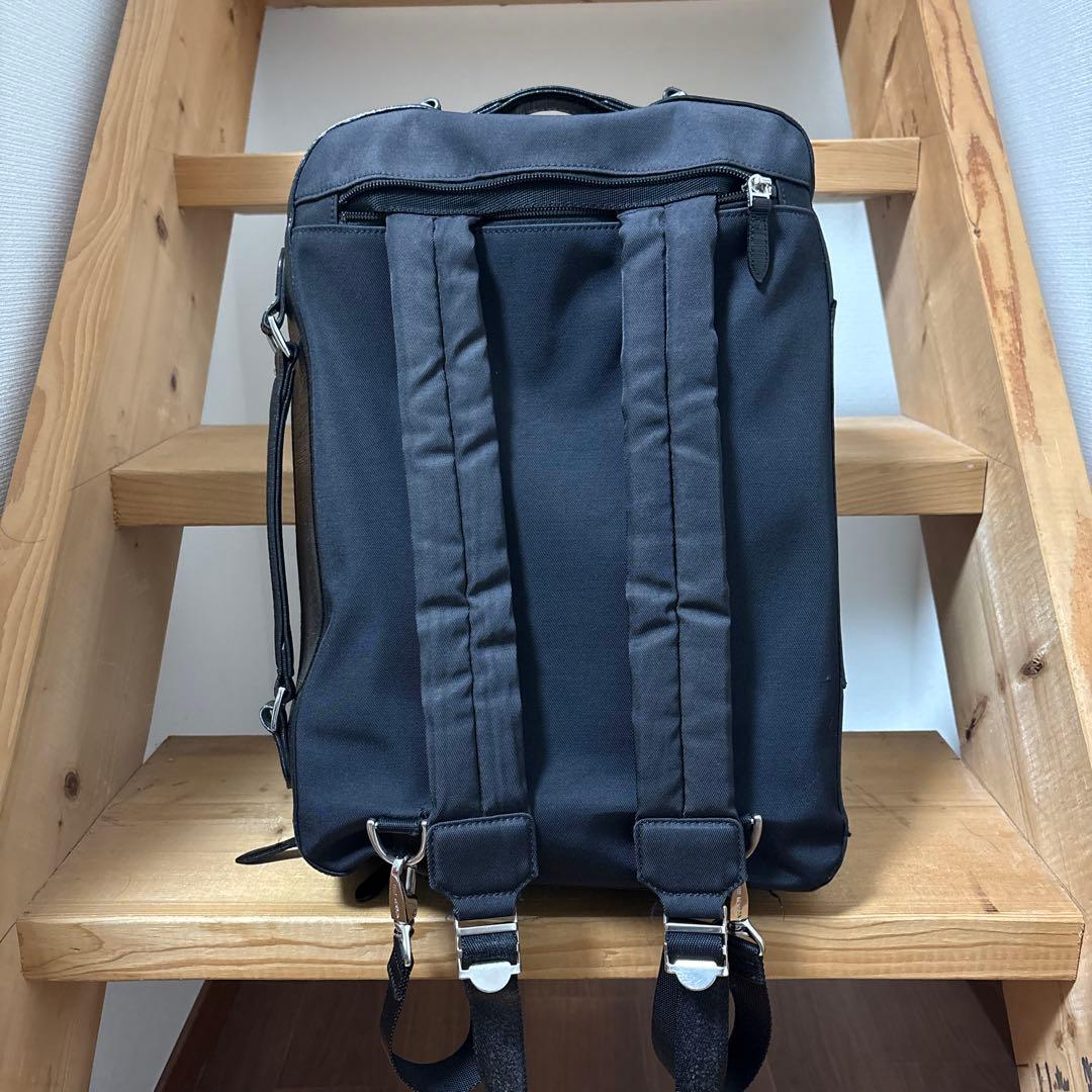 pelle morbida リュック　ブリーフケース　サフィアーノレザー