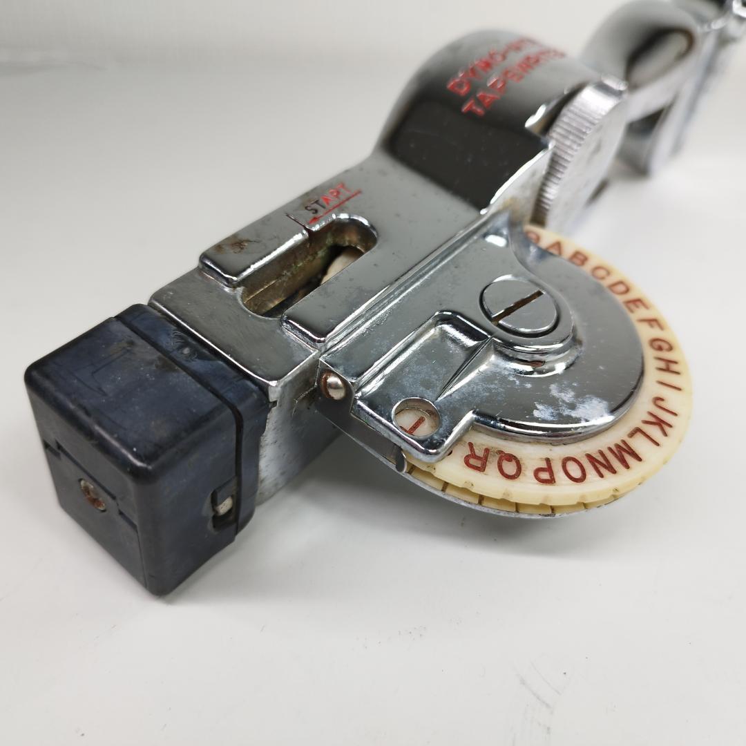 dymo テープライター ダイモ 日本未発売 海外限定 金属製 穴あ IETB