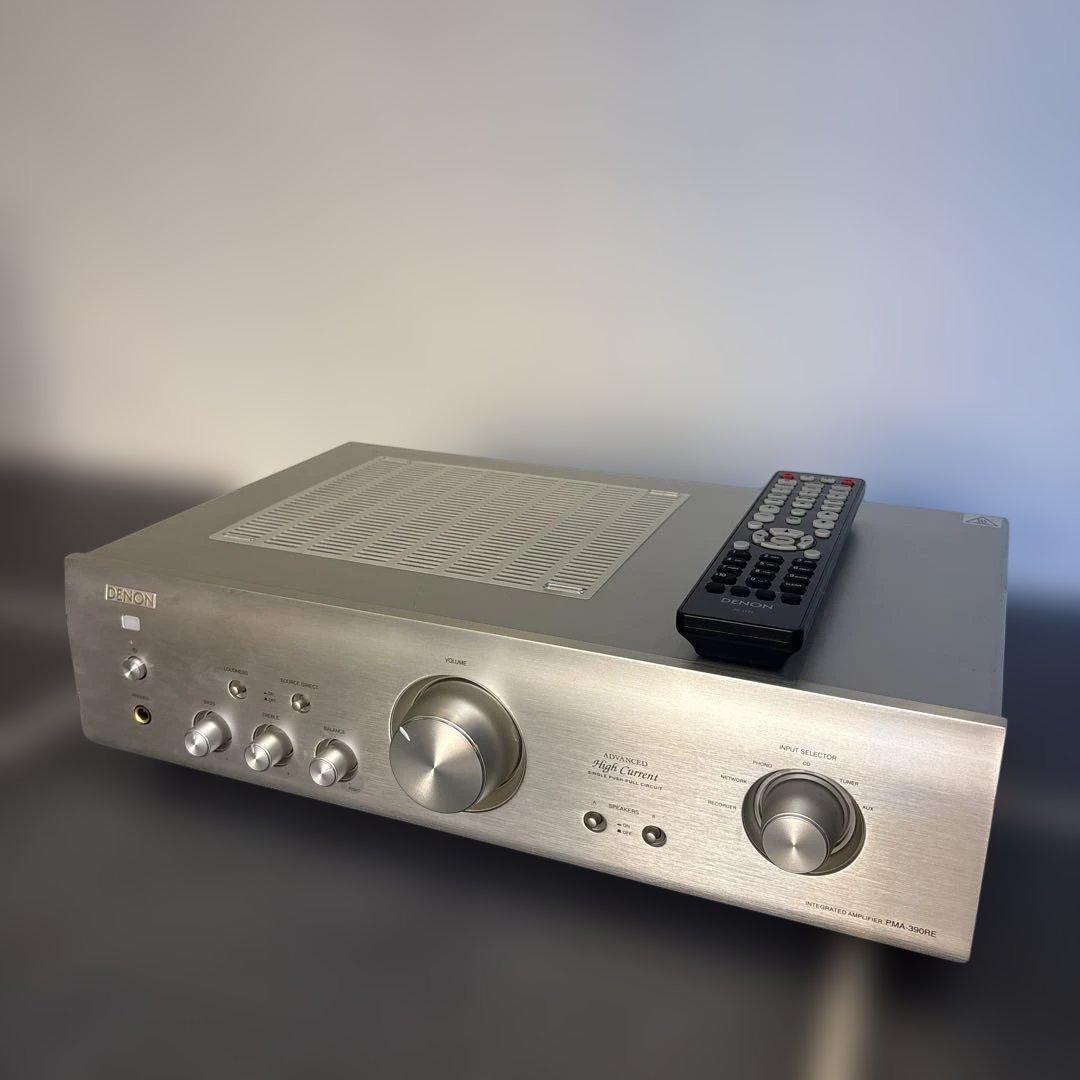 Denon デノン プリメインアンプ PMA-390RE-SP シルバー