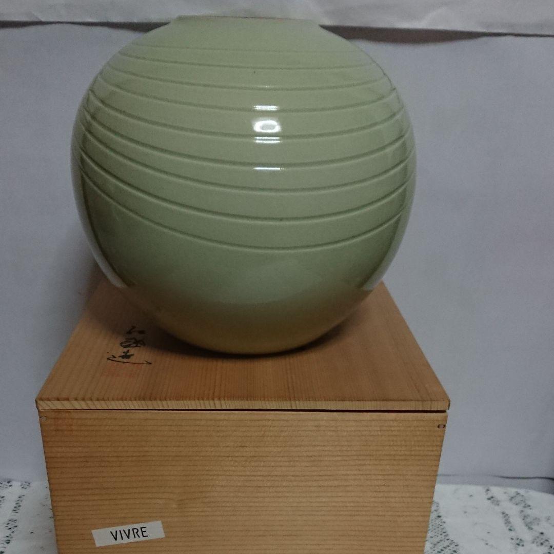 九谷焼・花瓶・未使用品