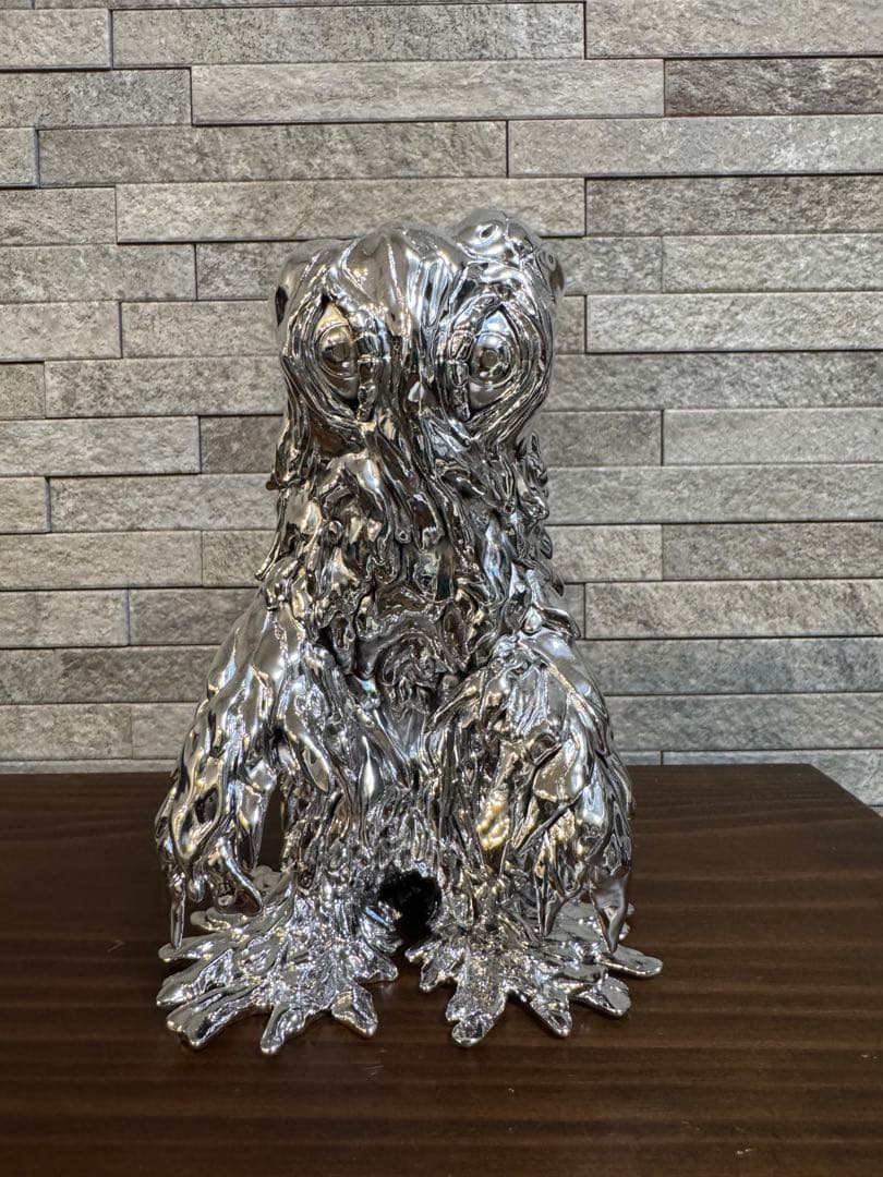 ヘドラ　フィギュア　Y・MSF オリジナル銀メッキ