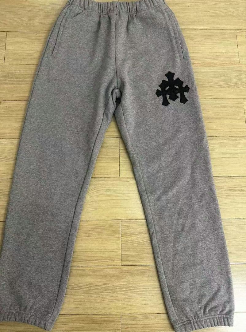 クロムハーツCHROME HEARTSスウェットパンツY NOTクロスパッチ