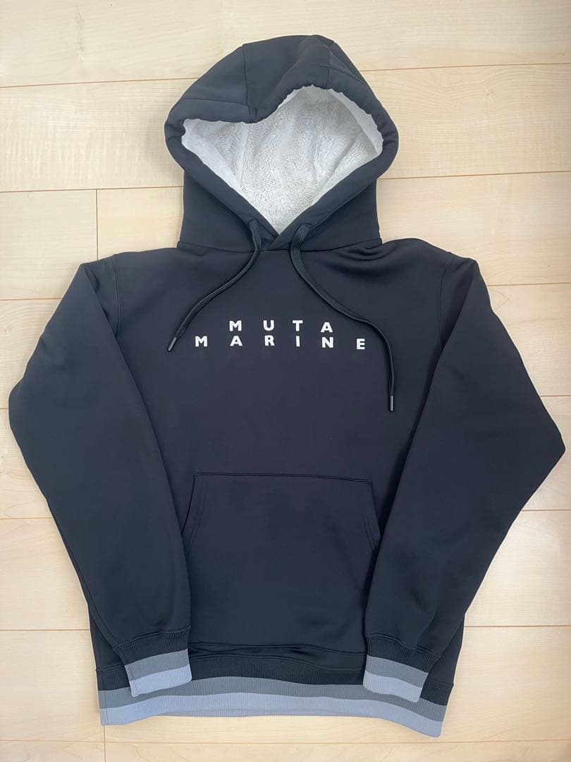 MUTA MARINE KARUISHI プルオーバーパーカー ブラック 4