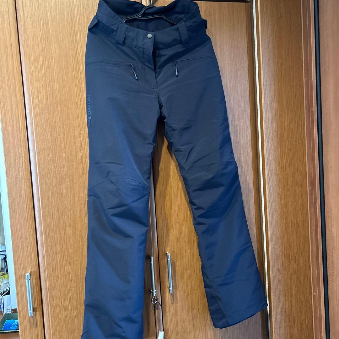 美品　サロモン　スキー　スノボ　ウエア パンツ　レディース　M