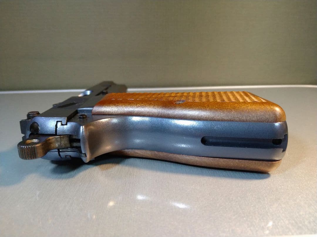 希少な極美品！タナカ　ブローニングハイパワー　ミリタリー　ガスブロ　ガス漏なし！