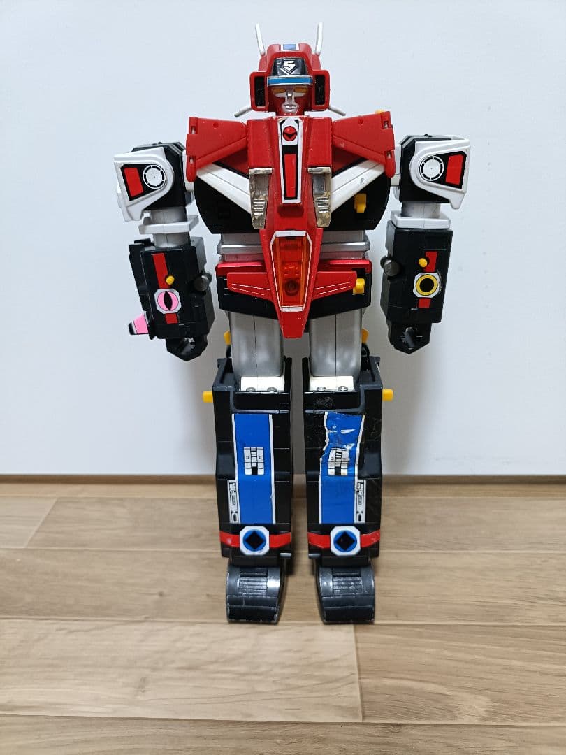 BANDAI 1987年 DX超合金 光戦隊マスクマン 光速合体グレートファイブ