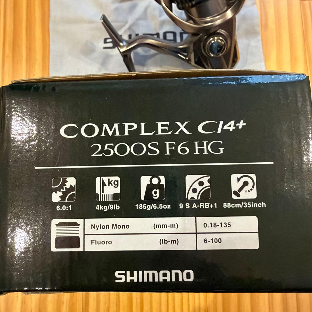 リール SHIMANO COMPLEX Cl4+ 2500S F6 HG
