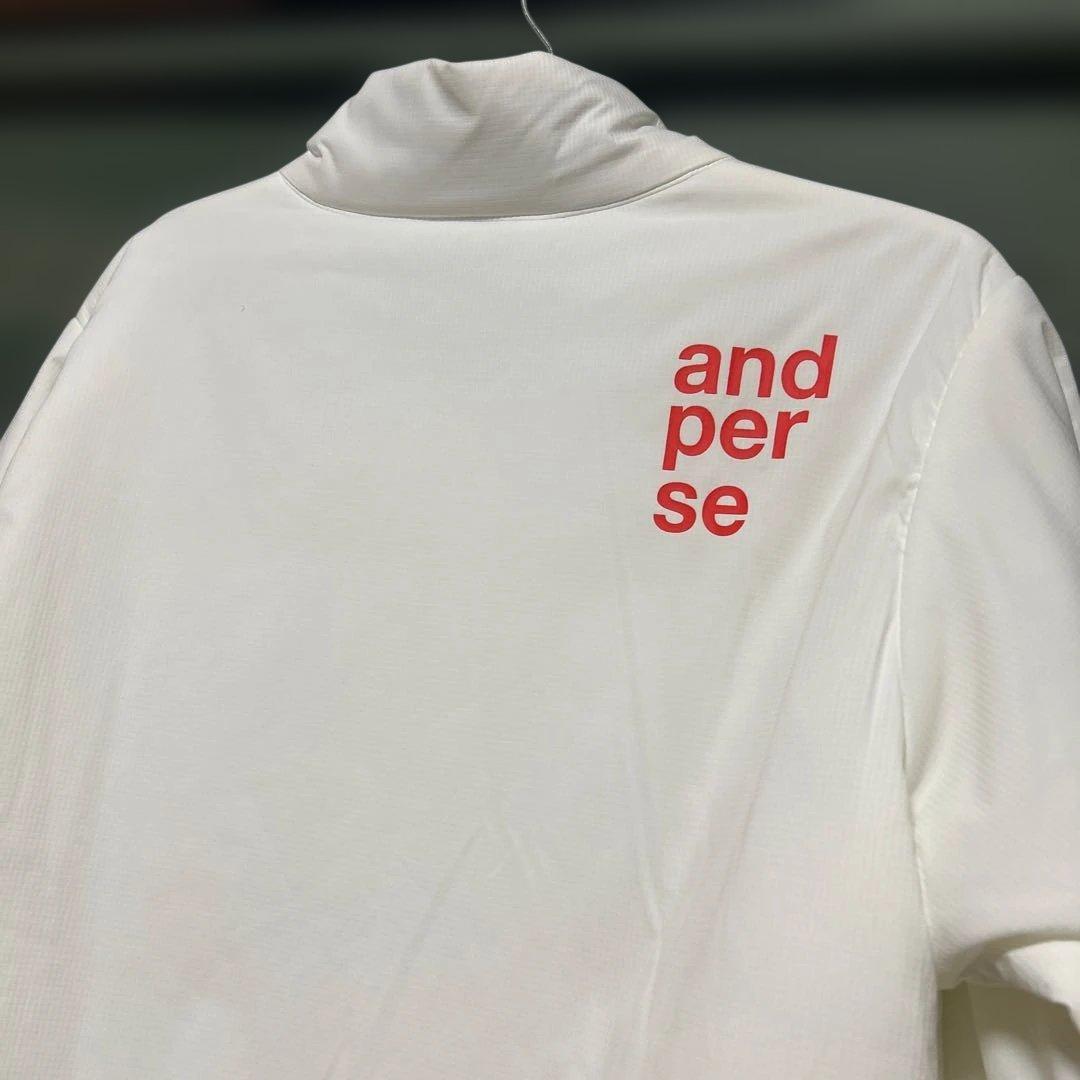 美品and per se アンパスィ　中綿ブルゾンアウター　LLサイズ