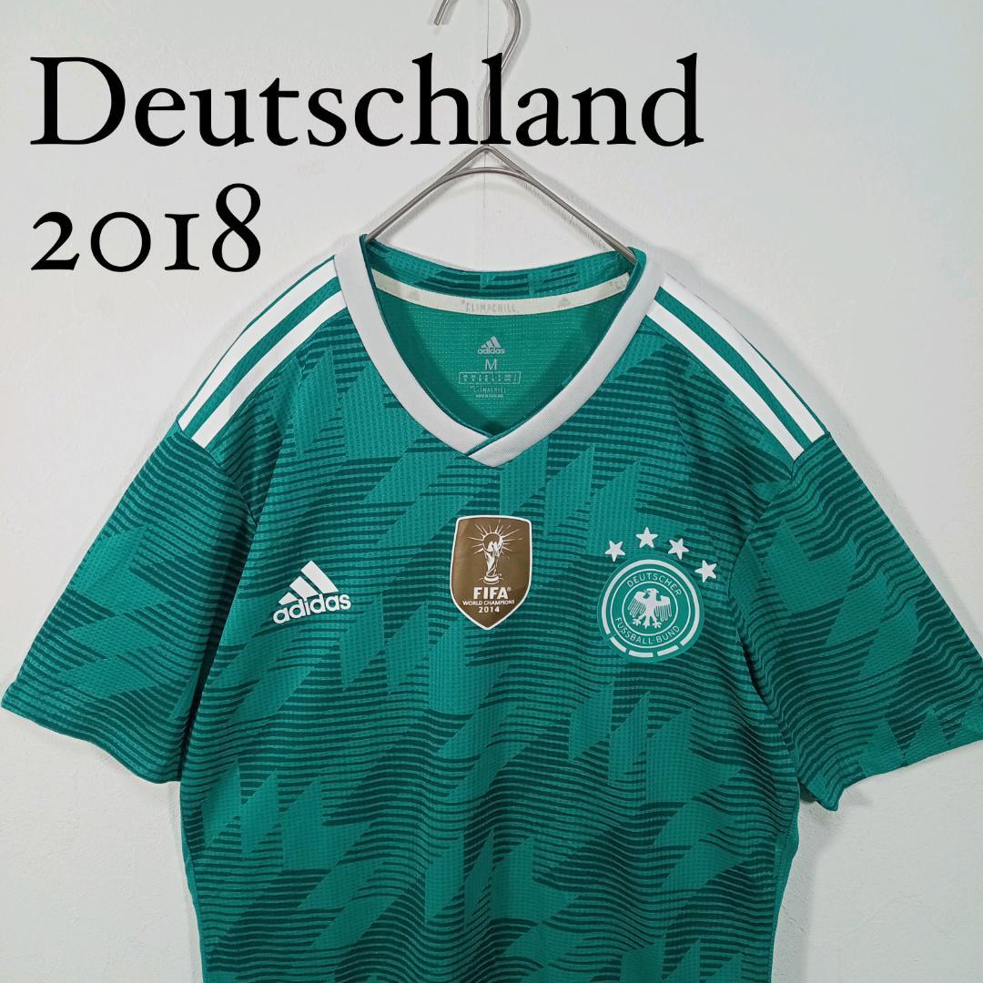 adidas 2018 ドイツ代表ゲームシャツ アウェイ　ユニホーム　L