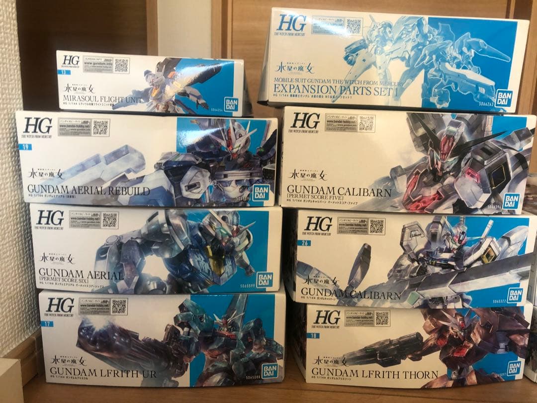 水星の魔女　新品未開封8 個　新品開封1個　おまけ組済み1個