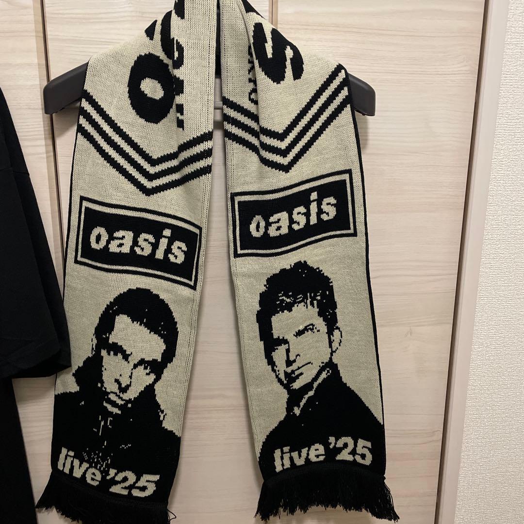 日本限定 Oasis Live 2025 フットボールスカーフ