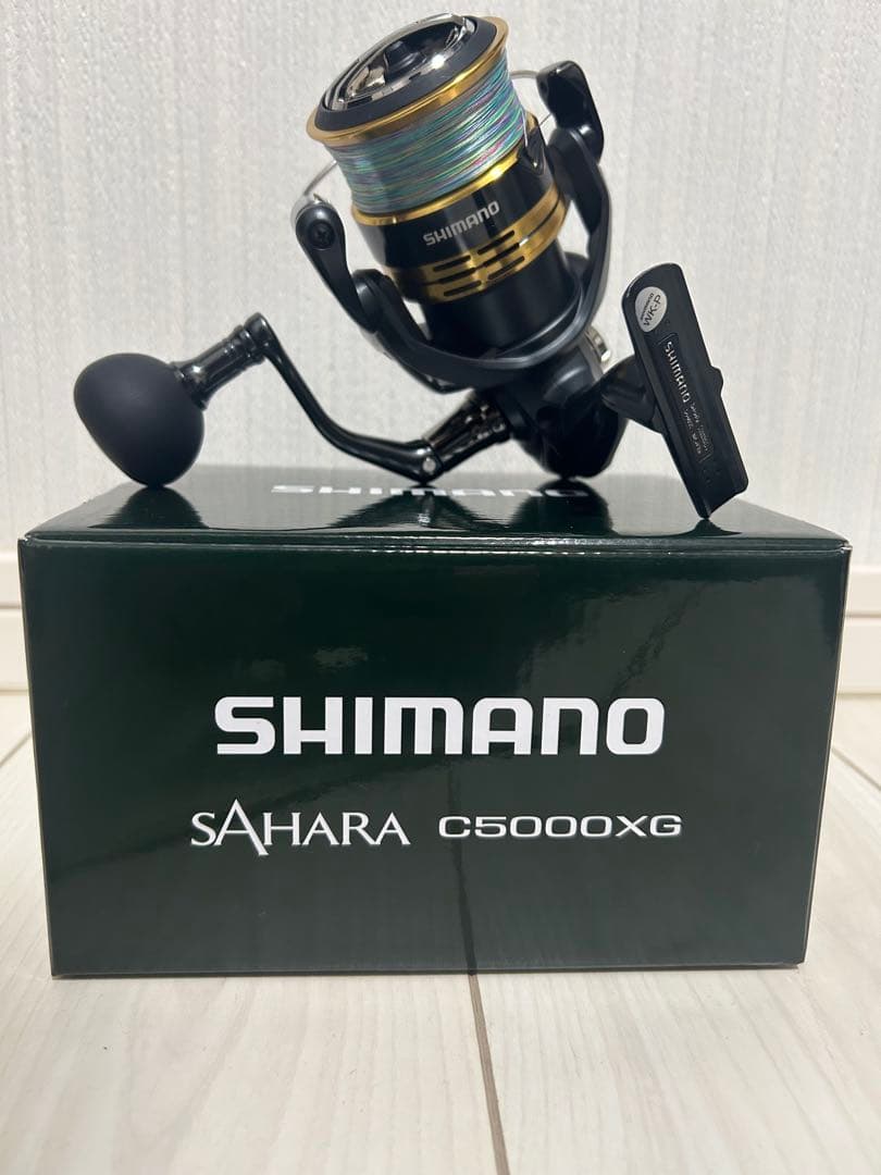 SHIMANO SAHARA C5000XG スピニングリール PE1.5号巻き