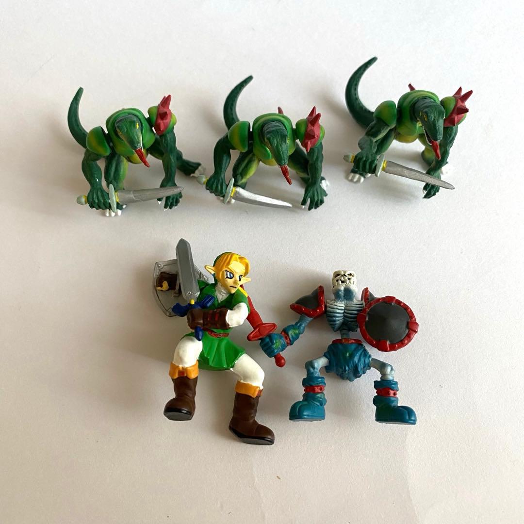 ゼルダの伝説 トレーディングフィギュア 時のオカリナ　5個セット
