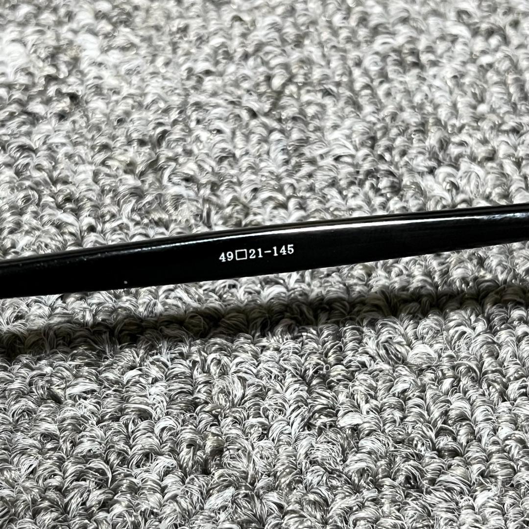 ★ 新品未使用 ★ 金子眼鏡　KM-74　BK　サーモント型　跳ね上げ式