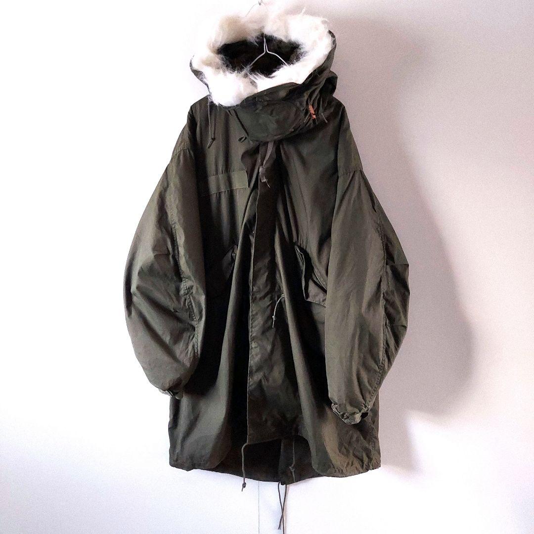 実物70s80s US army M65フイッシュテールフルセットM OG107