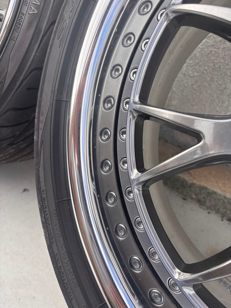 【カズ】SSR Professor MS3 ホイール 4本セット タイヤ付