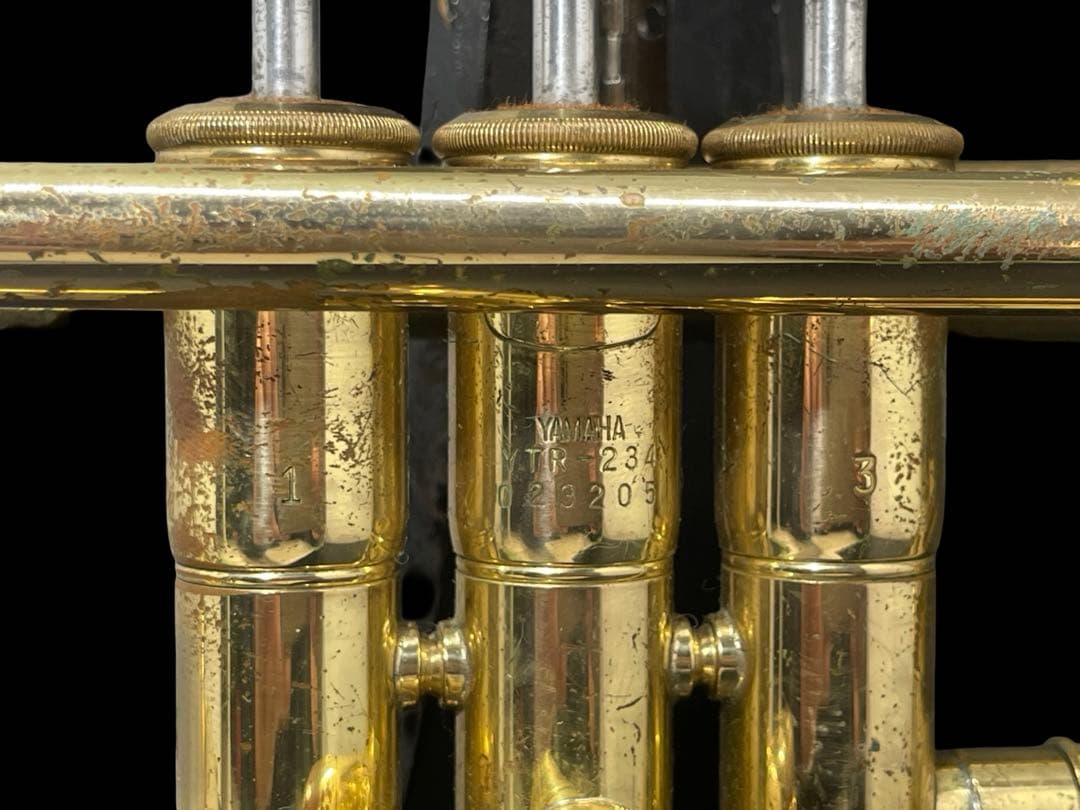YAMAHAトランペットYTR-234 中古現状品ハードケース マウスピース付属