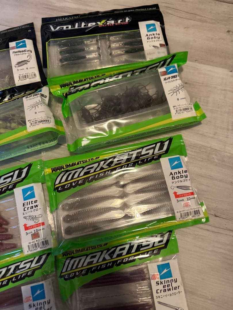 イマカツ　新品未開封　ワーム　３０個セット