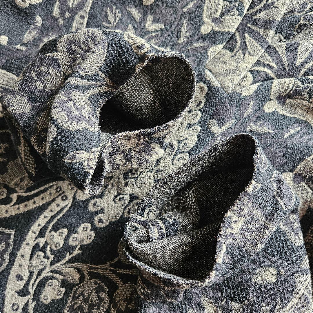 ETRO カリプソ ジャージードレス 黒 22-23秋冬 38 ワンピース