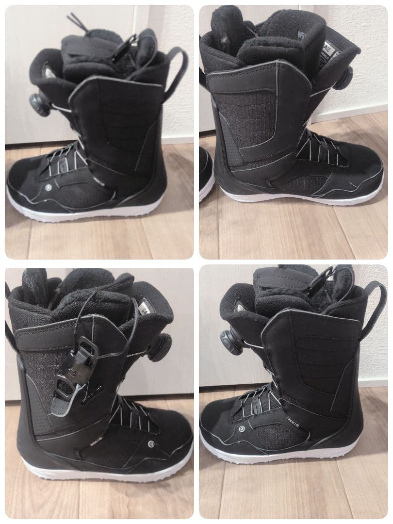 美品 RIDE SAGE 23.5cm 　スノーブーツ 23-24モデル