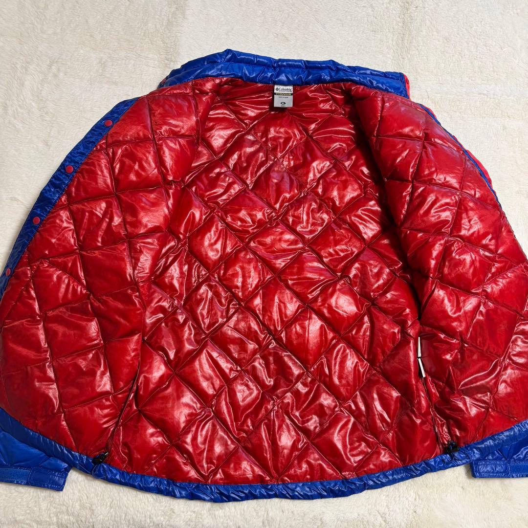 美品Columbia 00s puffy jacket メンズXL青キルティング