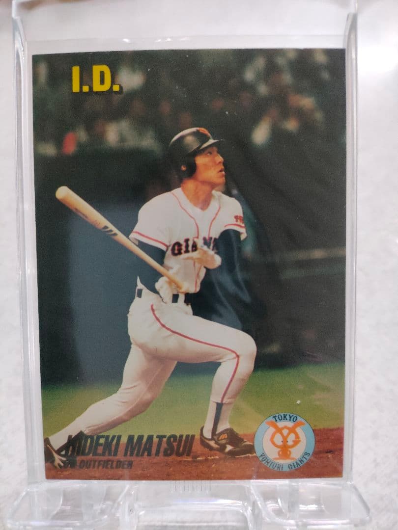 野球カード　松井秀喜　ジャイアンツ　６枚セット