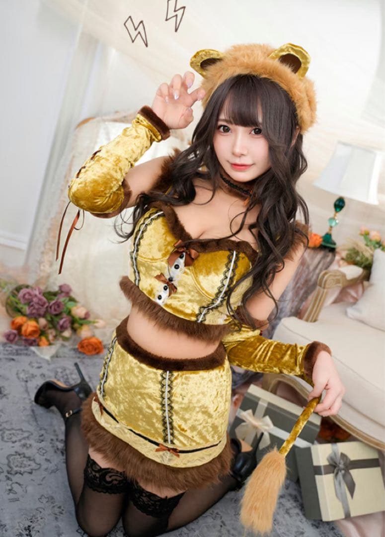 【新品】もこもこライオン・ドーリーアニマル【Malymoon/マリームーン】