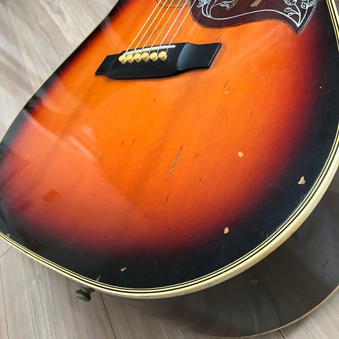 激鳴り❗️70's Jヴィンテージ❗️ハミングバード レリック加工❗️エレアコ仕様‼️