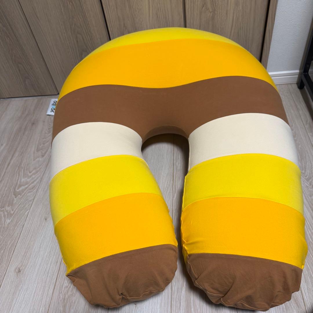 Yogibo ヨギボー　サポート　レインボー　サンセット　U字　イエロー