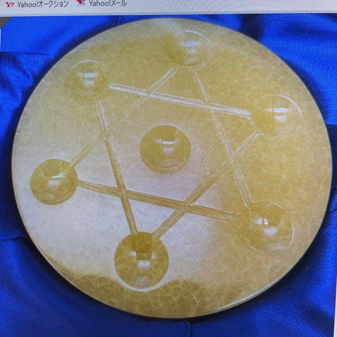 RAJAS ラジャスリング　六芒星　水晶　ケース付き　新リンバ療法現状品