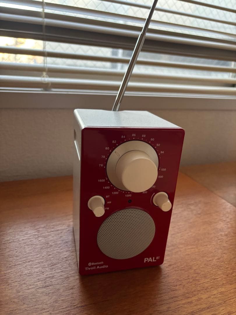 Tivoli Audio PAL BT 赤 ポータブルラジオ チボリオーディオ