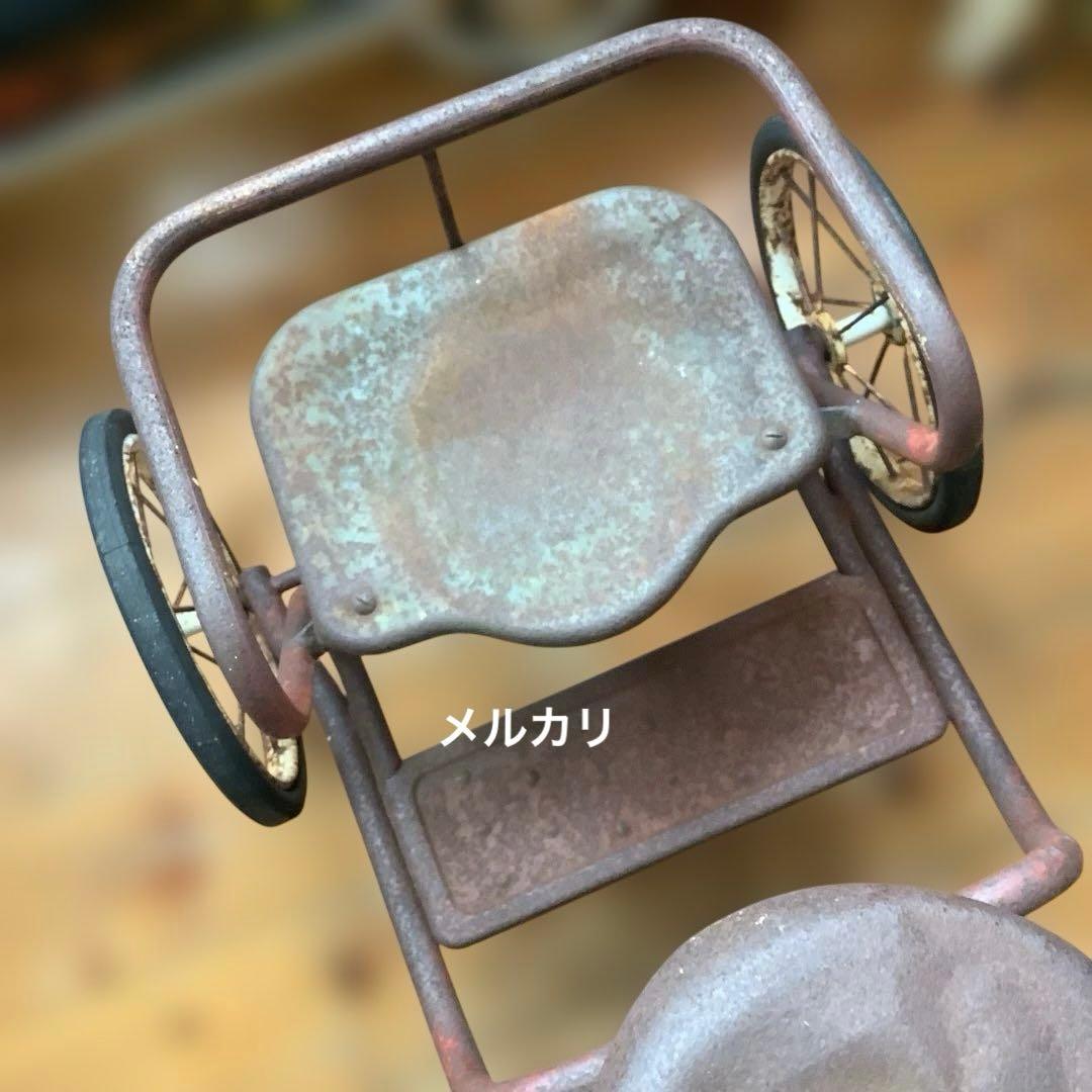 ヴィンテージ 三輪車　二人乗り三輪車　タンデム三輪車