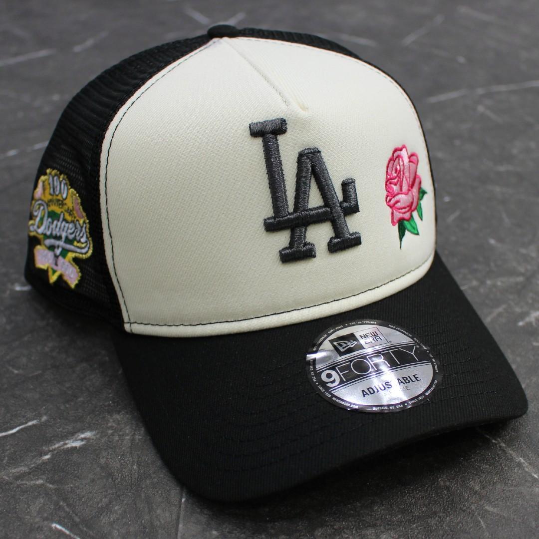 訳あり NEW ERA LA ドジャース ローズ メッシュキャップ 海外モデル