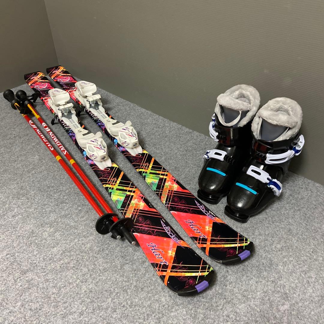 ★メンテナンス済 子供スキーセット　身長120~130cm前後のお子様向け