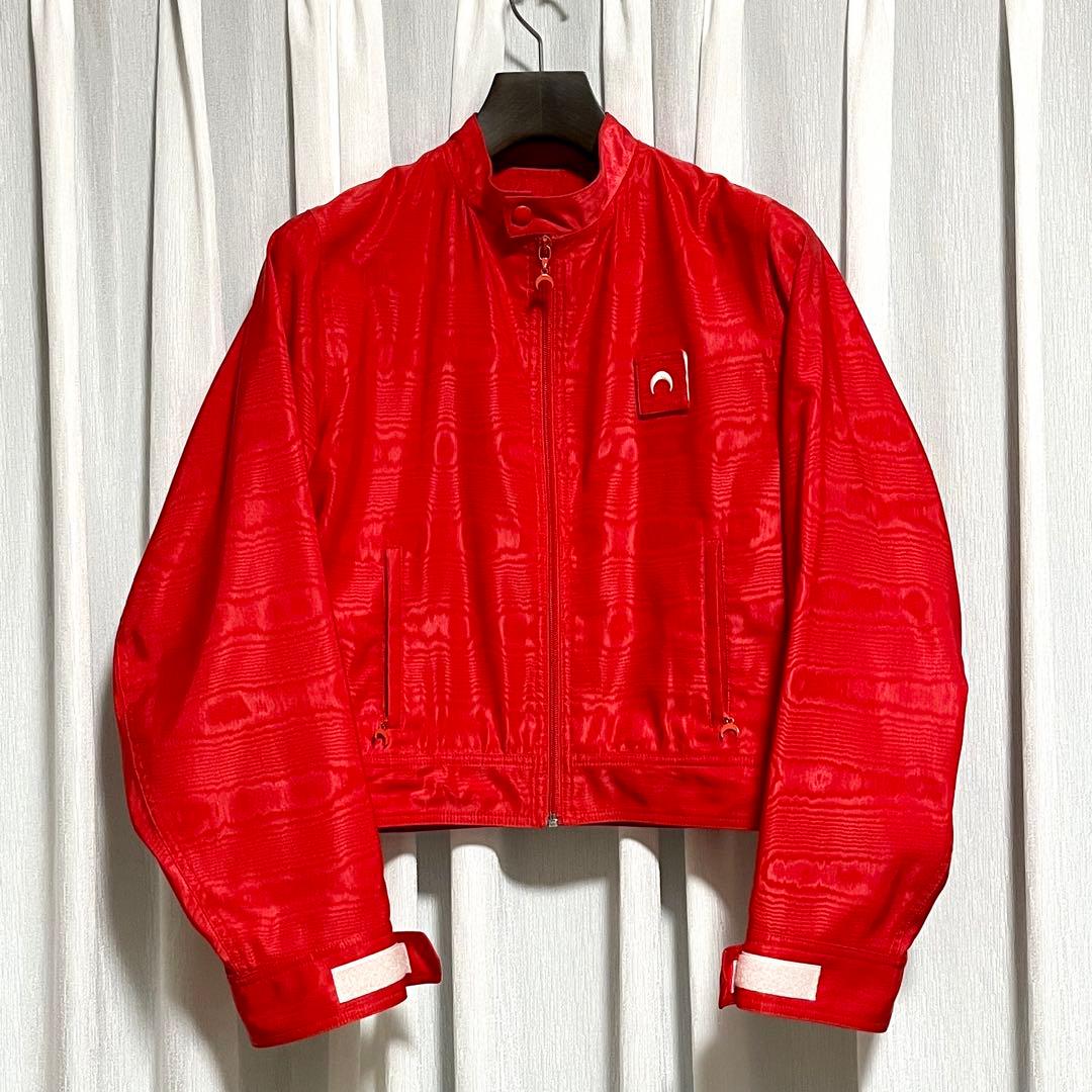 MARINE SERRE マリーンセル シングルライダースジャケット 18SS