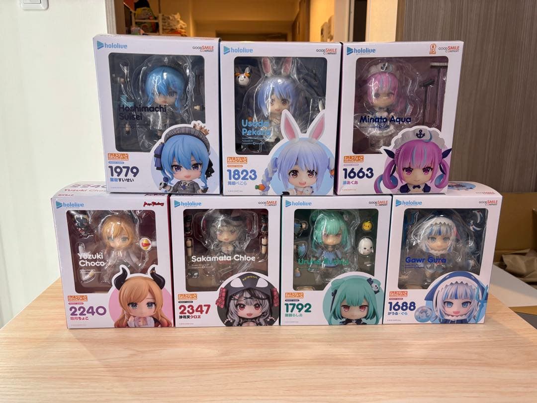 ホロライブ　ねんどろいど　7個セット