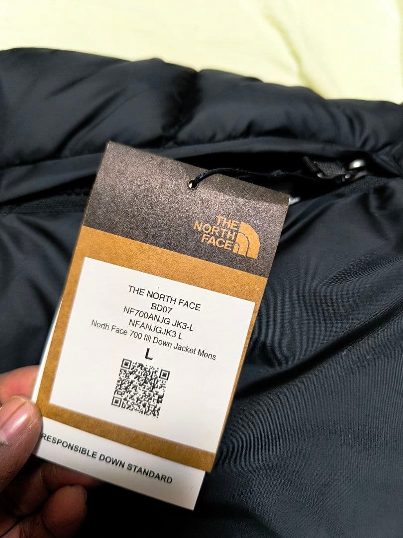 THE NORTH FAC E ダウンジャケット ブラック Size L