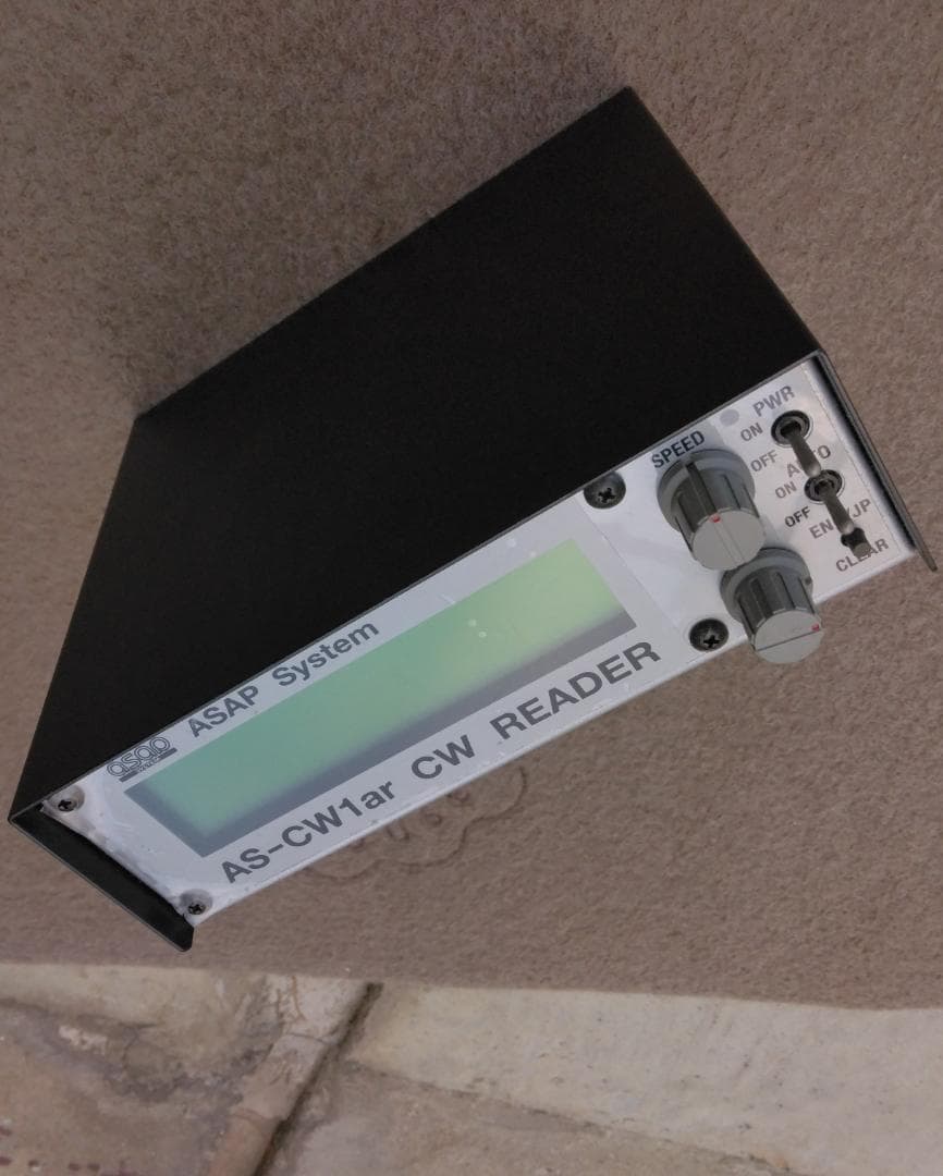 AS-CW1ar CW READER　　CW解読機