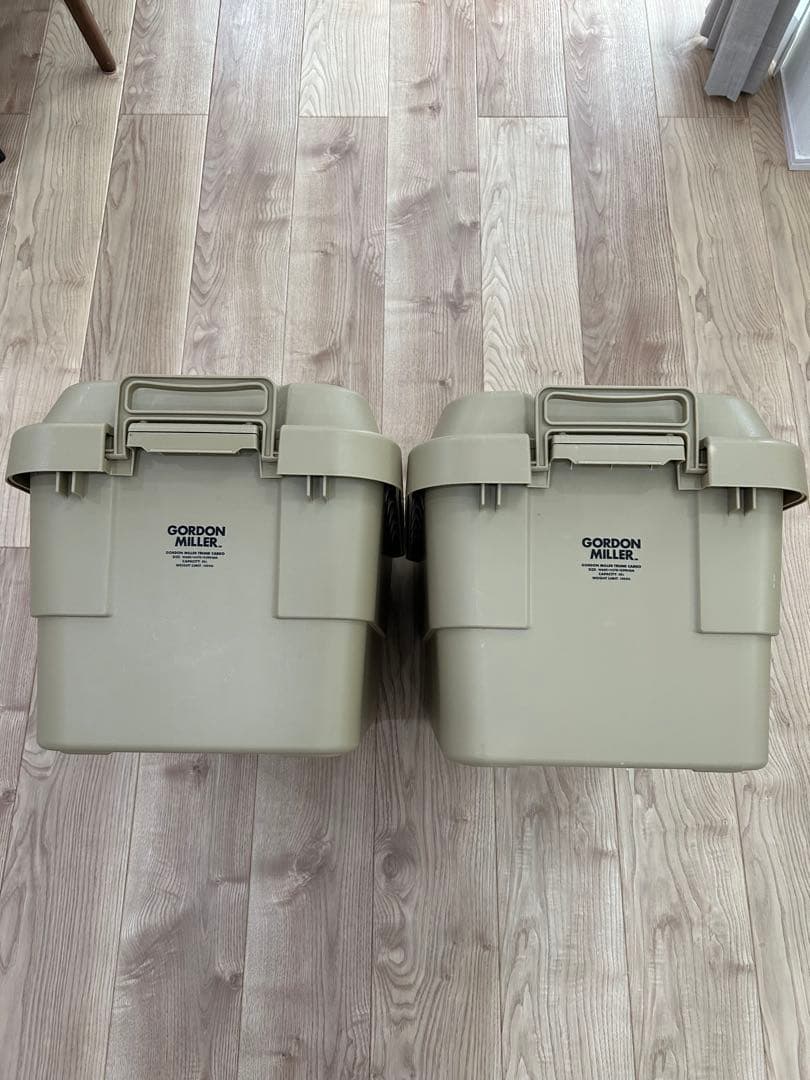 【愛知直接引渡し】GORDON MILLER 50L トランクカーゴ2個セット