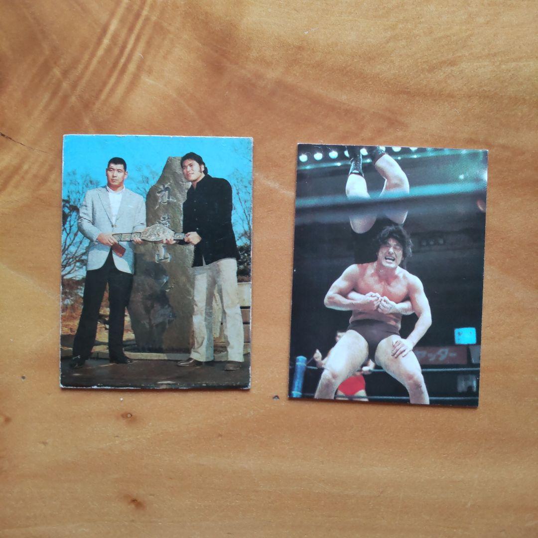 新日本プロレス∕ミニカード∕アリバム∕チケット半券∕アントニオ猪木∕昭和レトロ