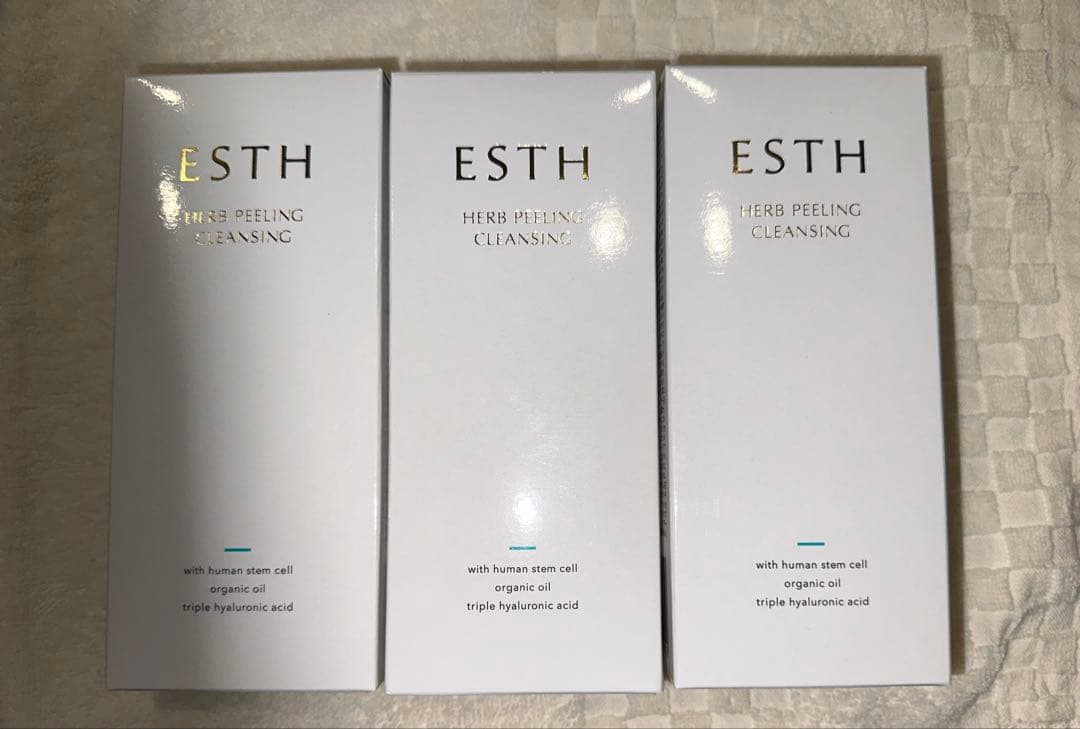 ESTH ハーブピーリングクレンジング 180g 3本セット