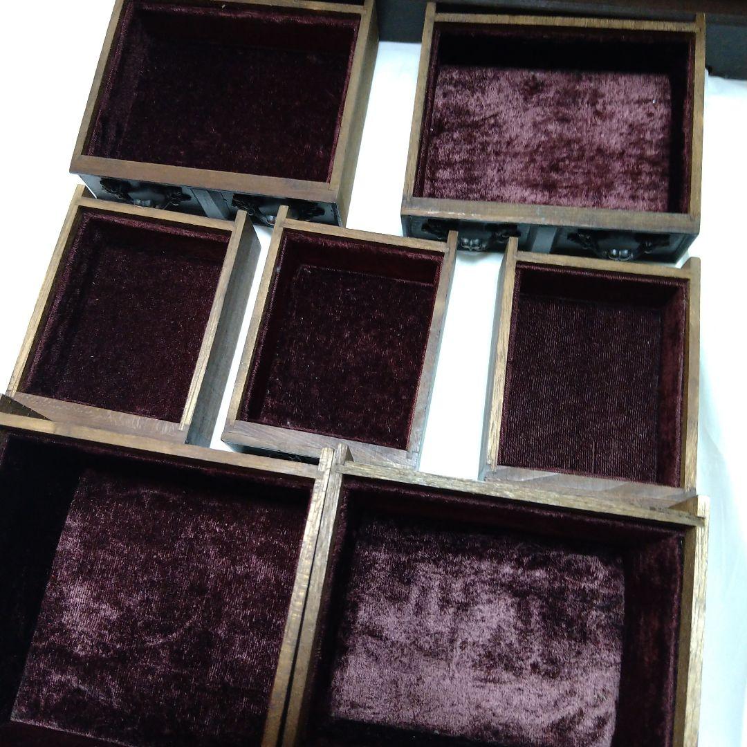 昭和レトロ　ヴィンテージ　和箪笥　小物入れ　オルゴール　木製