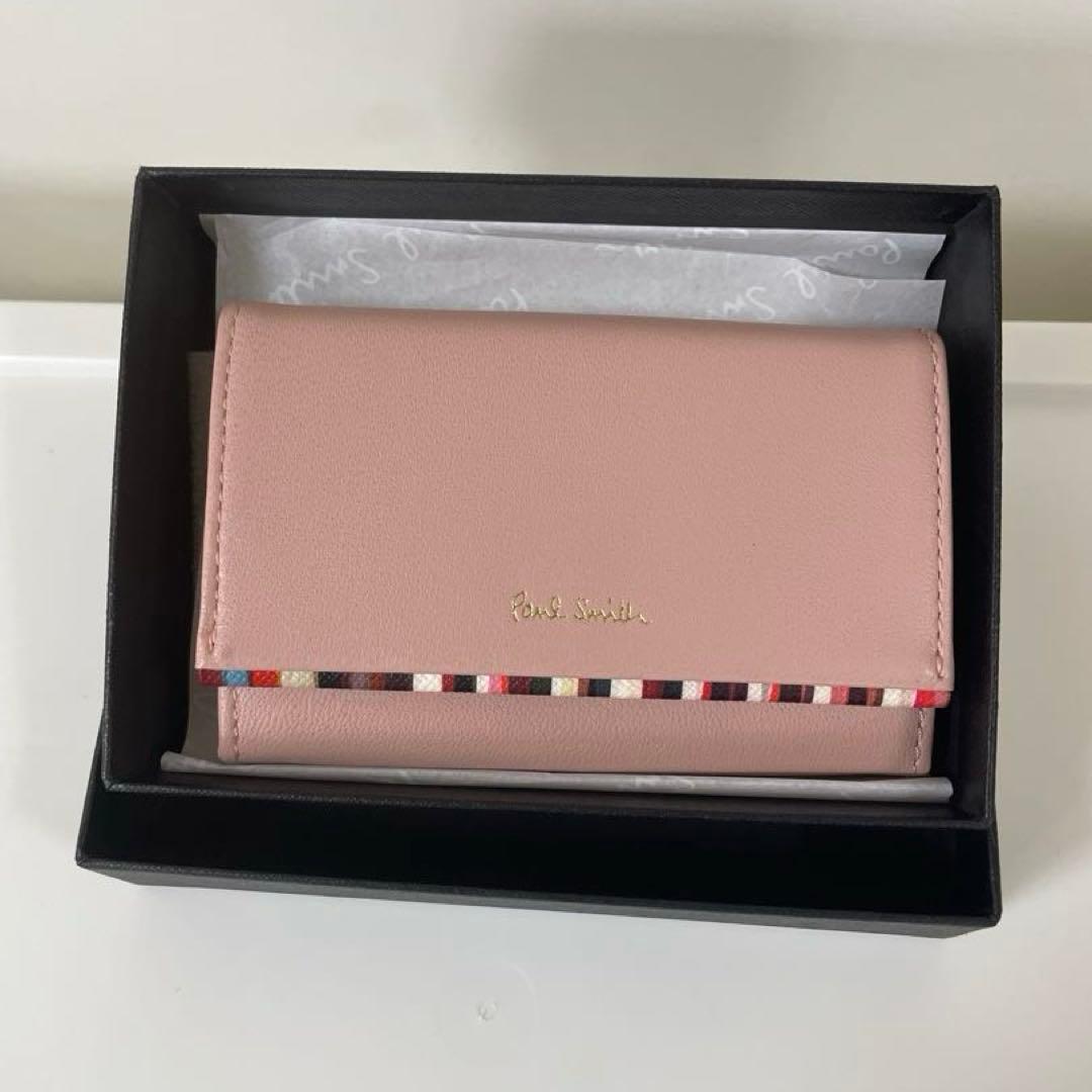 【新品未使用】 Paul Smith(ポールスミス)名刺入れ ピンク