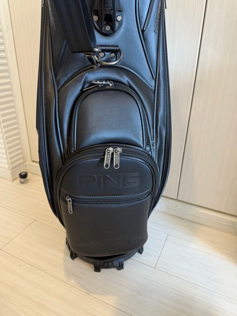 【カズ】PING ブラック ゴルフバッグ CB-U2501